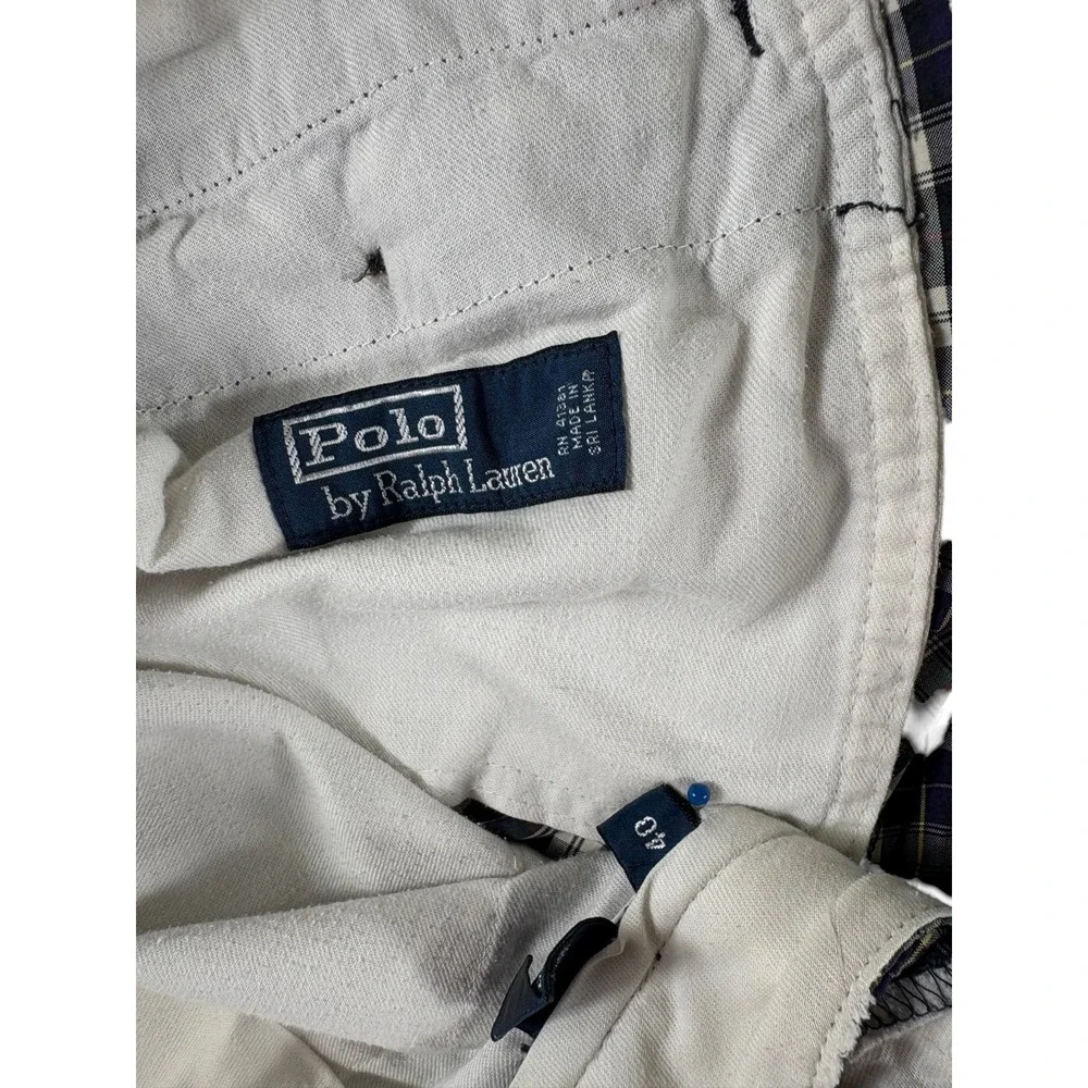 Vintage Polo Ralph Lauren Shorts Men's Size 40 Multi Plaid Heritage Casual 90s